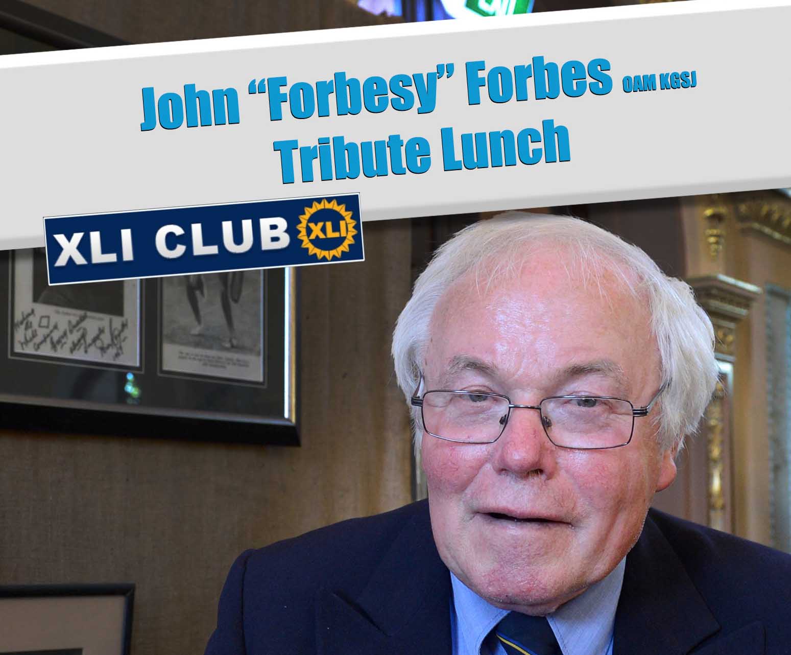 John “Forbsey” Forbes OAM